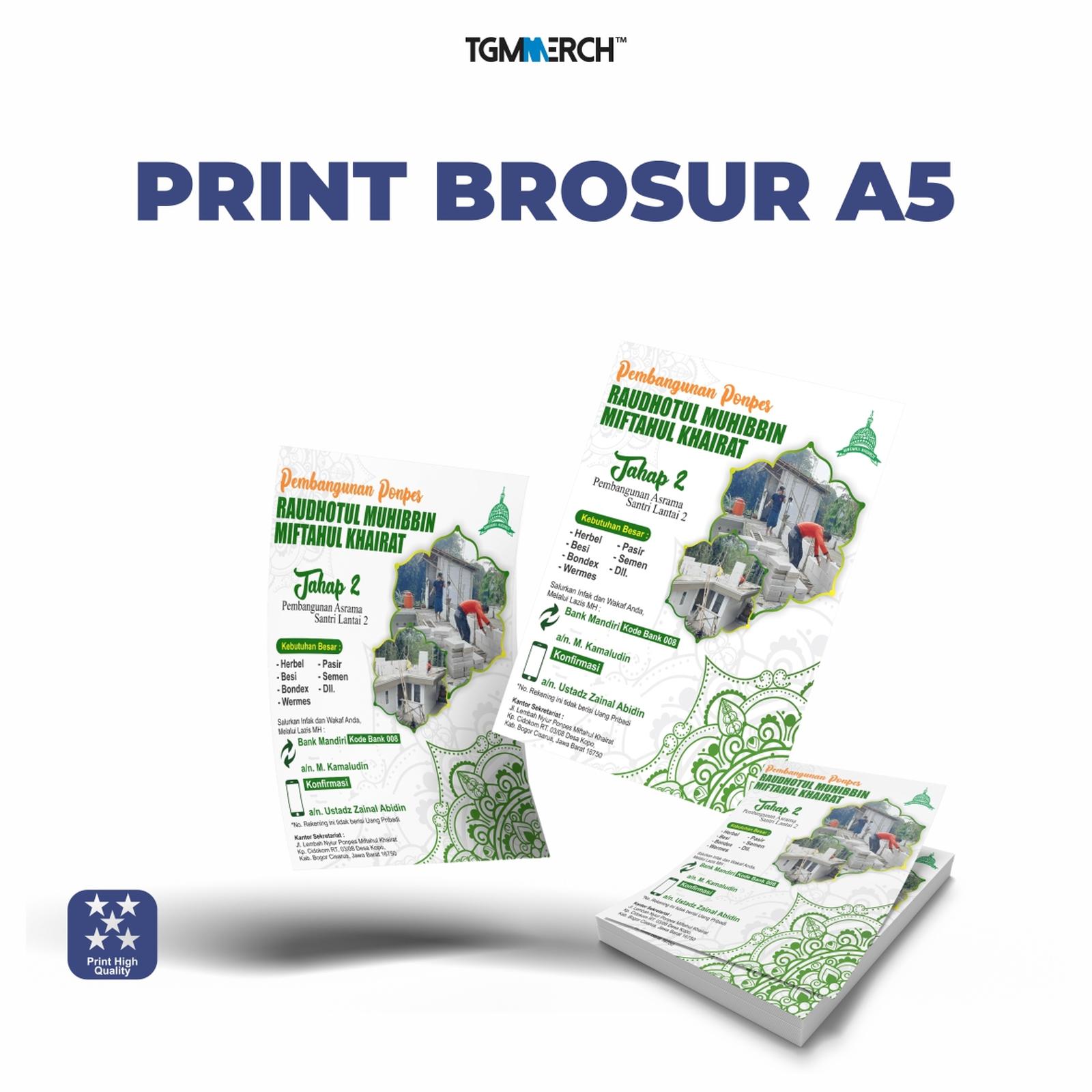 Paket Brosur A5 AP 150 gr