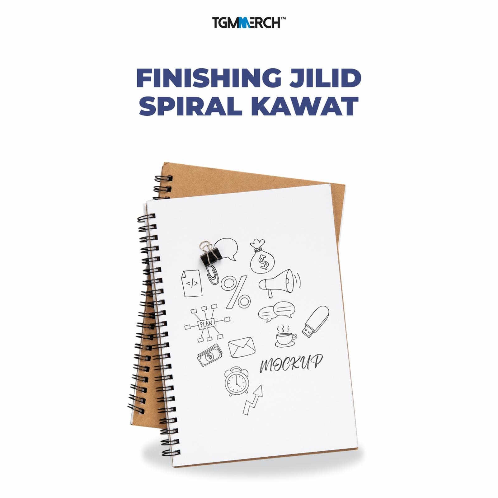 Jilid Spiral Kawat N0. 10