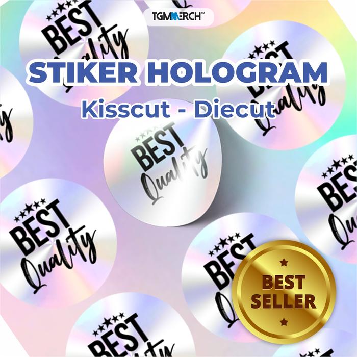 Stiker Hologram Gliter