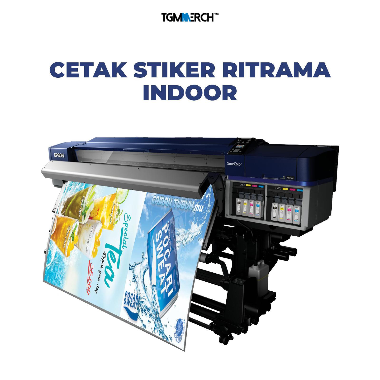 Stiker Vinyl Putih Ritrama