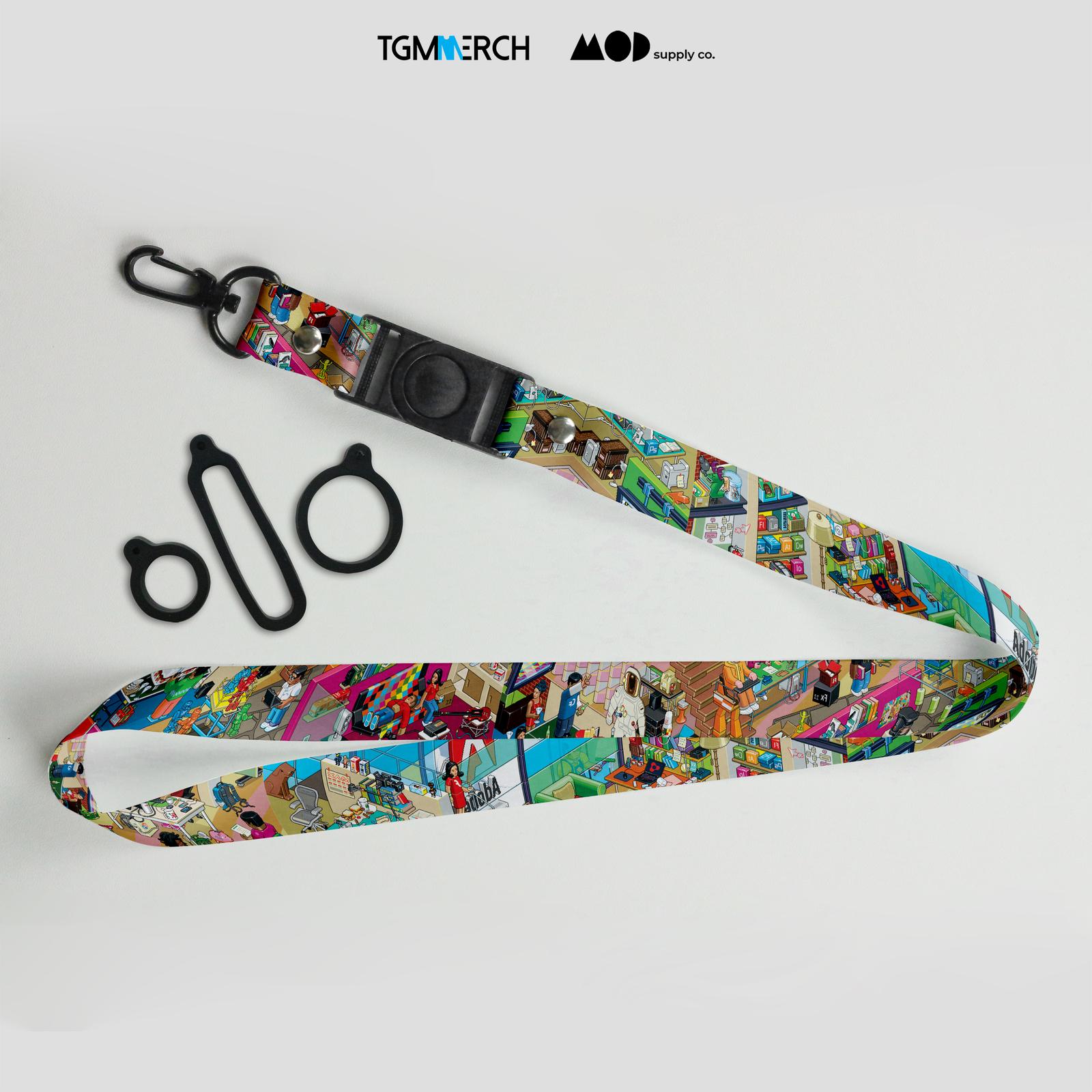 Lanyard 2 cm (Tanpa Stopper)